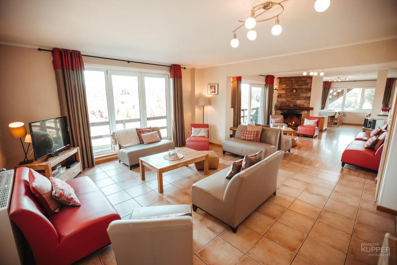 Le Milan Royal 26 Pers, Malmedy, Balneo, Vue, Calmeヴィラ エクステリア 写真