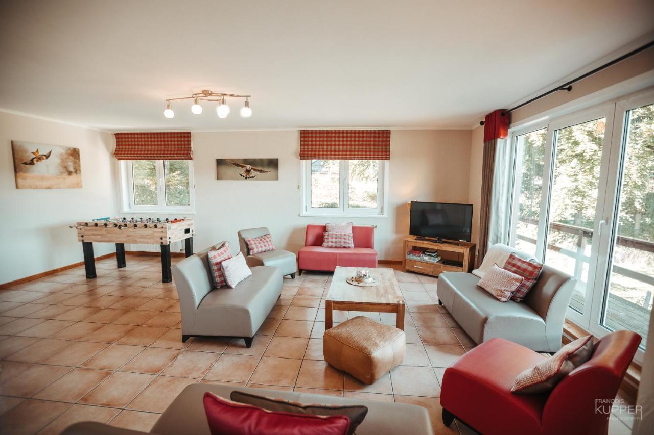 Le Milan Royal 26 Pers, Malmedy, Balneo, Vue, Calmeヴィラ エクステリア 写真
